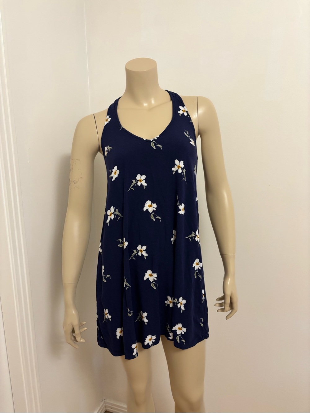 American Eagle Women’s Navy Floral Mini Dress Size Small